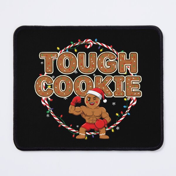 Item preview, Muscle Man Cookie - "Tough Cookie" Santa Boxer Design designed and sold by DMNindustries.