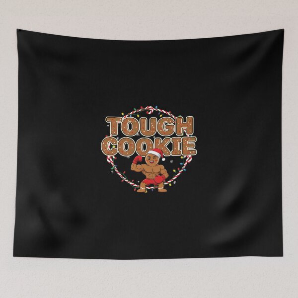 Item preview, Muscle Man Cookie - "Tough Cookie" Santa Boxer Design designed and sold by DMNindustries.