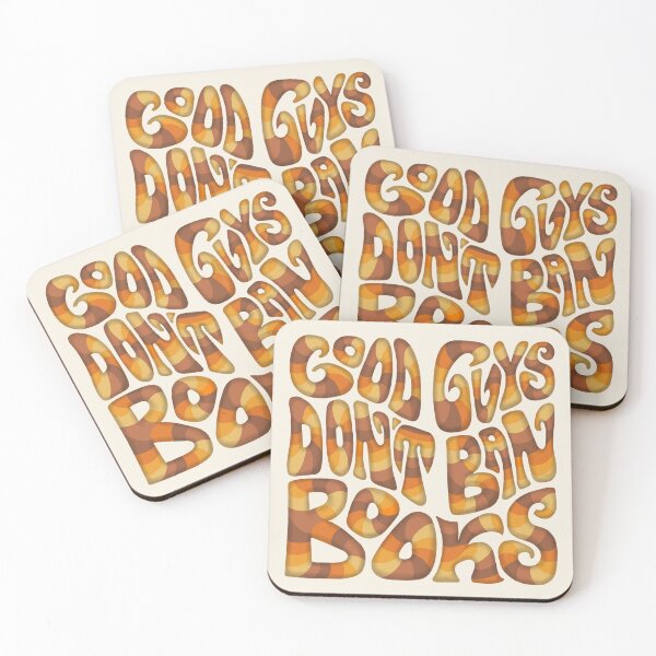 Item preview, Good Guys Don't Ban Books Word Art designed and sold by Unhinged Heather.