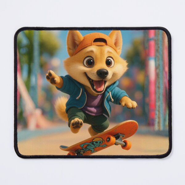 Item preview, Skater Korean Jindo designed and sold by Sillytoe.