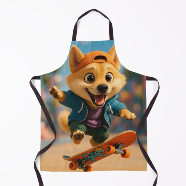 Item preview, Skater Korean Jindo designed and sold by Sillytoe.