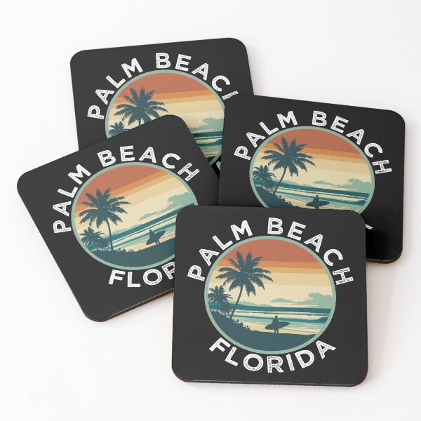 Item preview, Palm Beach - Florida (with White Lettering) designed and sold by VelvetRoom.