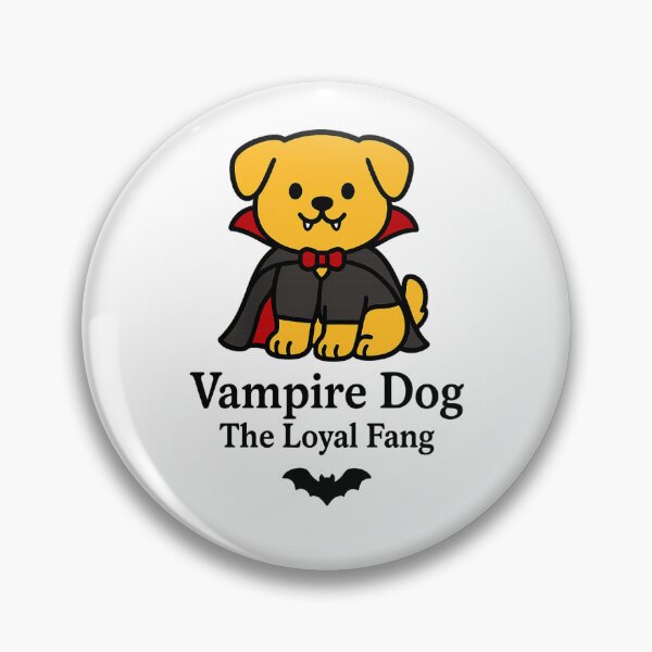 Item preview, Vampire Dog – The Loyal Fang designed and sold by RungsitDesign.