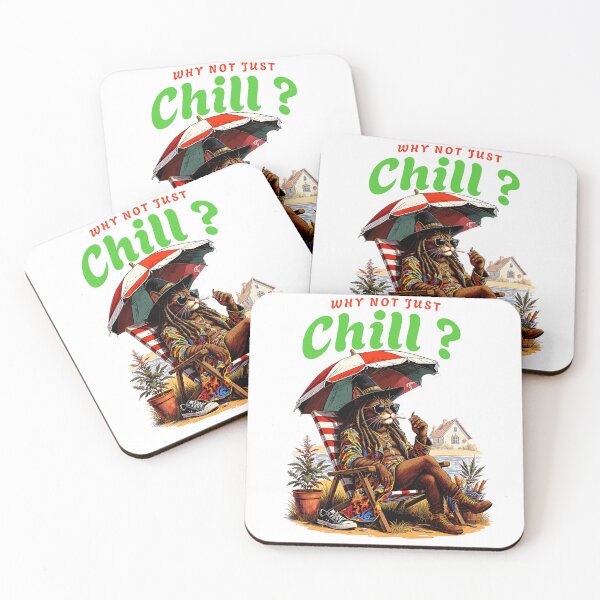 Item preview, Just Chill – Cool Cat Smoking & Relaxing designed and sold by Saaeba.