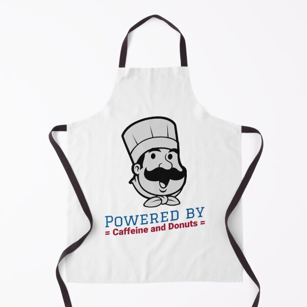Item preview, Powered by Caffeine and Donuts - professional chef designed and sold by TaurusC95.