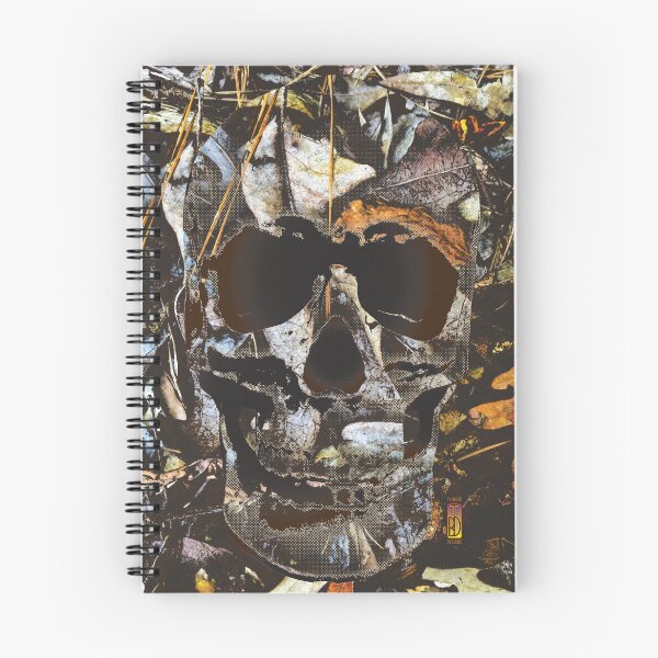 Item preview, Bones Big Skull Chainsaw Camouflage Pattern Ground Floor  designed and sold by TyBrockDesigns.