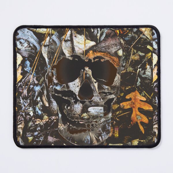 Item preview, Bones Big Skull Chainsaw Camouflage Pattern Ground Floor  designed and sold by TyBrockDesigns.