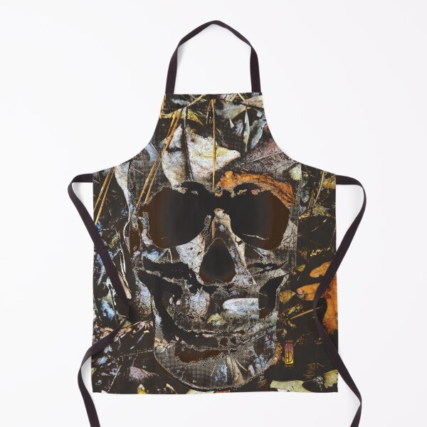 Item preview, Bones Big Skull Chainsaw Camouflage Pattern Ground Floor designed and sold by TyBrockDesigns.