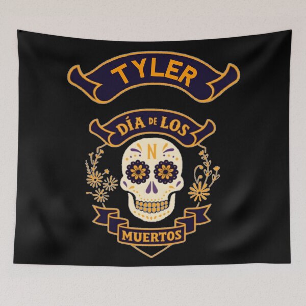 Item preview, Tyler Day of the Dead designed and sold by WednesdayAndYou.