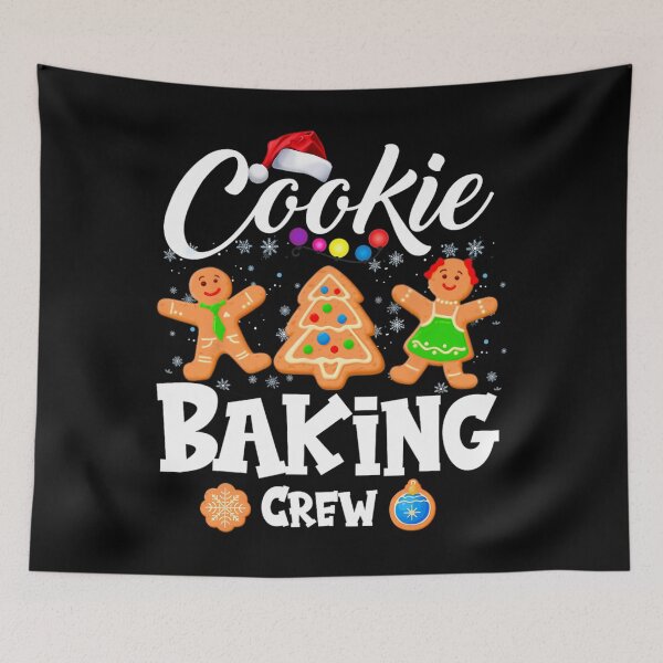 Item preview, Cookie Baking Crew Christmas Santa Family Gingerbread Team 		 designed and sold by desimevirgemw.