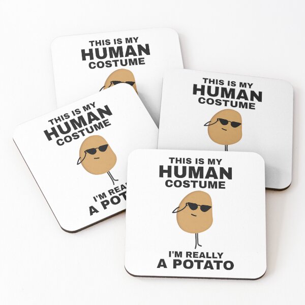 Item preview, Funny This is My Human Costume I'm Really a Potato Halloween 		 designed and sold by ambehseffih0.