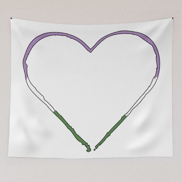 Item preview, Love is Love (nonbinary / genderqueer ver.)  designed and sold by wolfszeit.