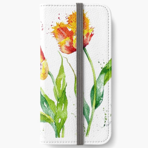 Dancing Tulips iPhone Wallet