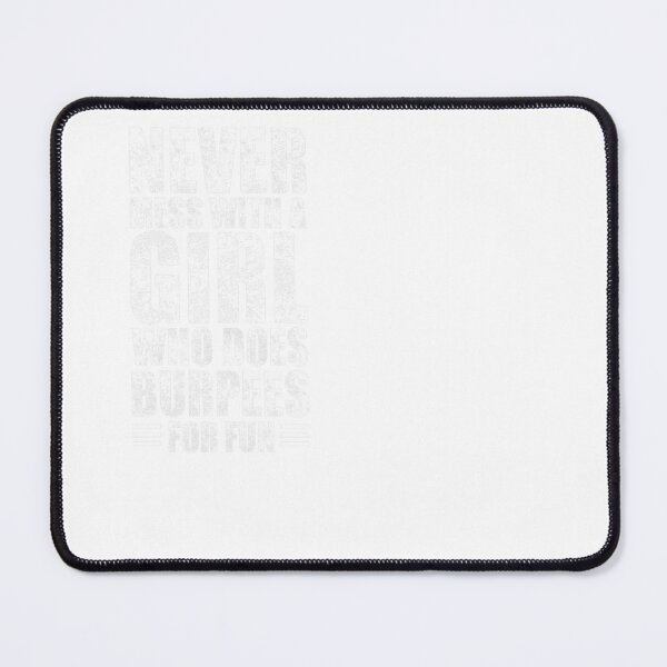 Item preview, Never mess with a girl who does burpees for fun designed and sold by artcultreone.