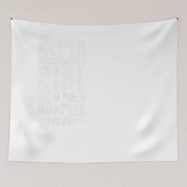 Item preview, Never mess with a girl who does burpees for fun designed and sold by artcultreone.