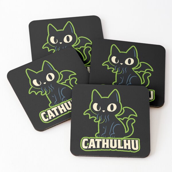 Item preview, Cat – Cathulhu Pun Mashup designed and sold by Dazzlement.