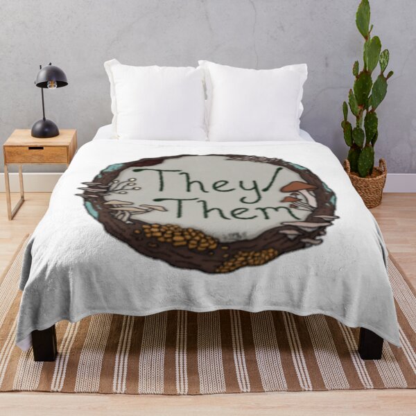 Item preview, Theythem Mushroom Pronoun Wreath designed and sold by vadymbacelp.