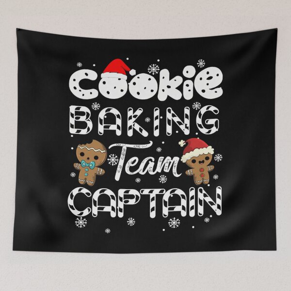Item preview, Cookie Baking Team Captain Gingerbread Christmas 		 designed and sold by desimevirgemw.