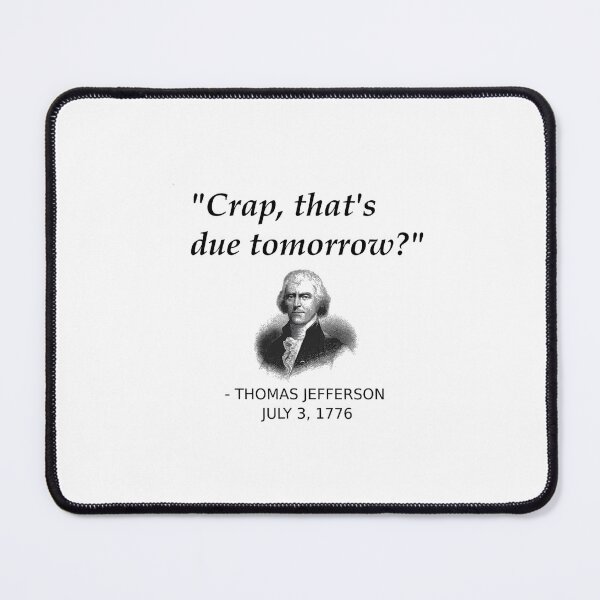Item preview, Funny Thomas Jefferson USA History Teacher Student designed and sold by ambehseffih0.