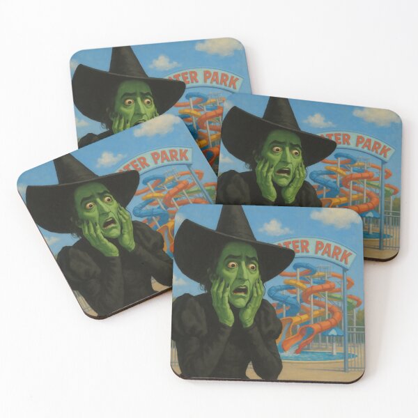 Item preview, Water Park Witch – Funny Witch at the Water Slides Parody designed and sold by hangmeart.