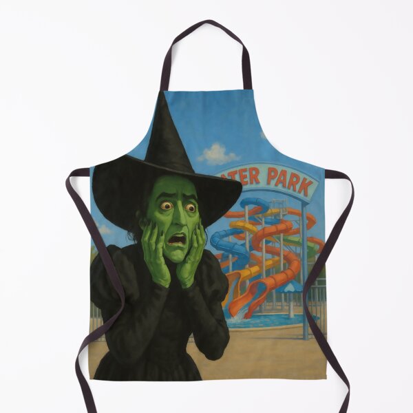 Item preview, Water Park Witch – Funny Witch at the Water Slides Parody designed and sold by hangmeart.