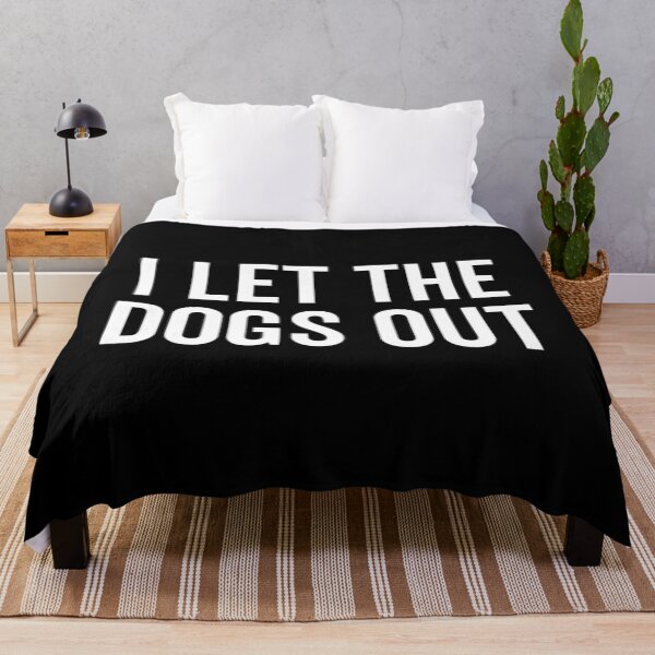 Item preview, I Let The Dogs Out Funny Dog Walker Joke Pet Owner Humor designed and sold by bastugtroszts.