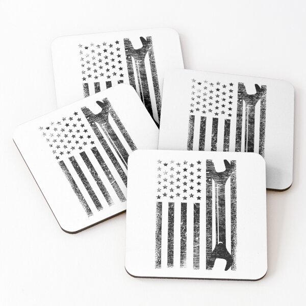 Item preview, Funny Vintage Mechanic Distressed American Flag 	 For 	 		 designed and sold by ambehseffih0.