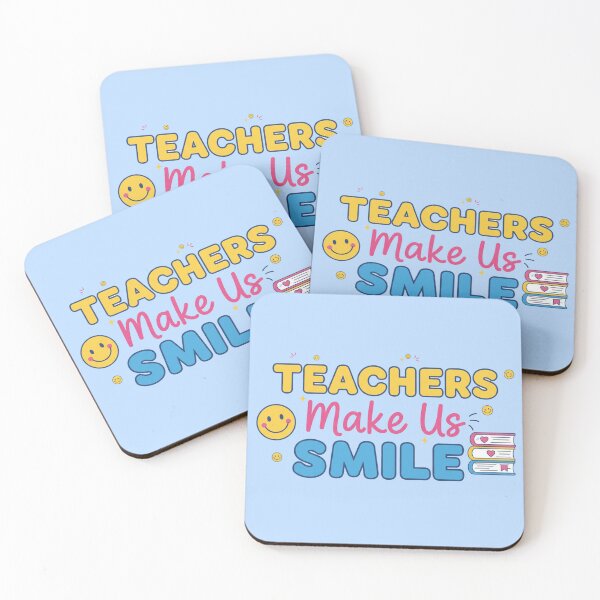 Item preview, Teachers Make Us Smile – Cute Teacher Appreciation Design designed and sold by MotivAura.