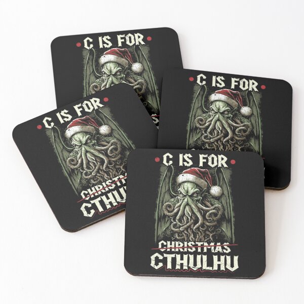 Item preview, C Is For Cthulhu Christmas Cosmic Horror Cthulhu 	1	 designed and sold by maxieleratac.