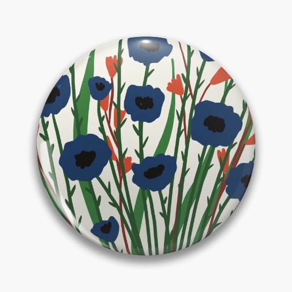 Item preview, thank you blue floral card designed and sold by Adriana Bracho.