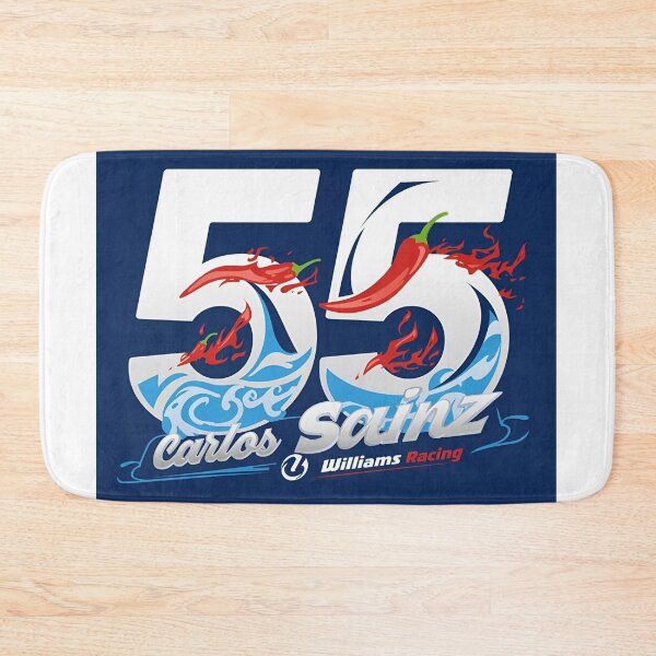 Item preview, Carlos Sainz 55 Williams Racing Artwork – Formula 1 Fan Design designed and sold by Activity01.