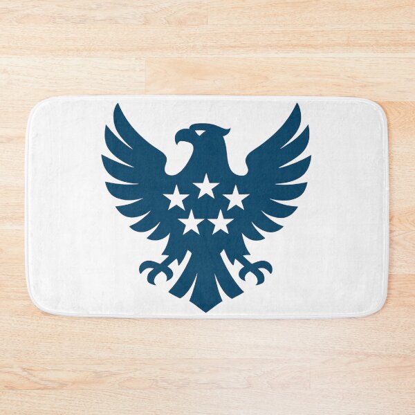 Item preview, Stylized Blue Eagle Emblem With Centered Stars designed and sold by kylmllr101684.