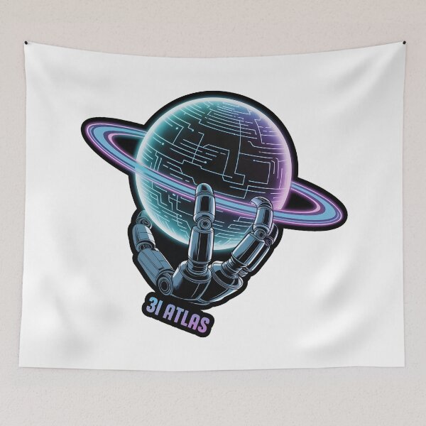 Item preview, 3I Atlas – Holding the Neon World designed and sold by Fadi Alyaldani.
