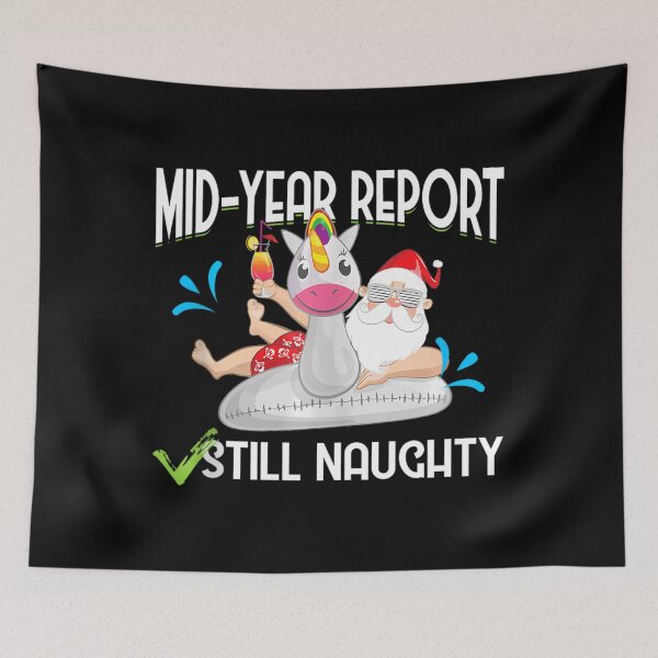 Item preview, Christmas In July - Mid Year Report Still Naughty - Santa 		 designed and sold by lyrouyolwao.