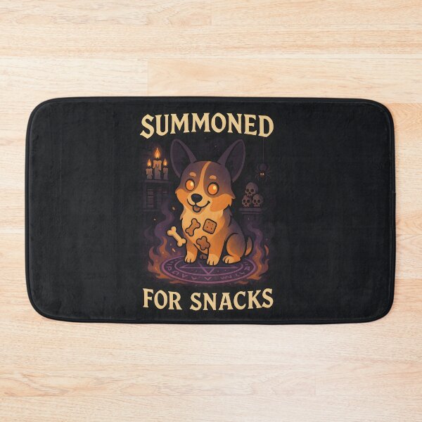 Item preview, Corgi Summoned for Snacks - Autumn & Halloween Series designed and sold by Mission Ready.