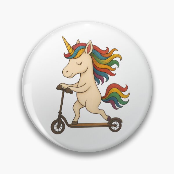 Item preview, Unicorn Riding Scooter designed and sold by VelvetRoom.