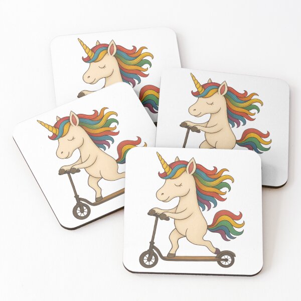 Item preview, Unicorn Riding Scooter designed and sold by VelvetRoom.