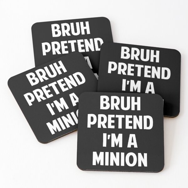Item preview, Funny Halloween Costume: Pretend I'm A Minion Design designed and sold by PrintItStudio.