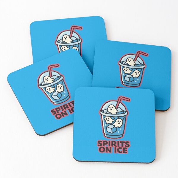 Item preview, Ghost Drink – Spirits on Ice Pun designed and sold by Dazzlement.