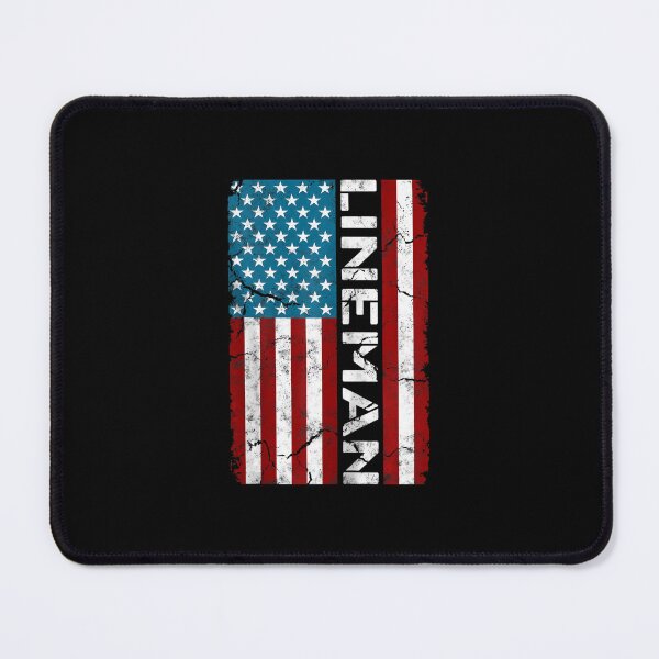 Item preview, American Flag Patriotic Electric Cable Lineman Zip 	1	 designed and sold by chereeroumbam.