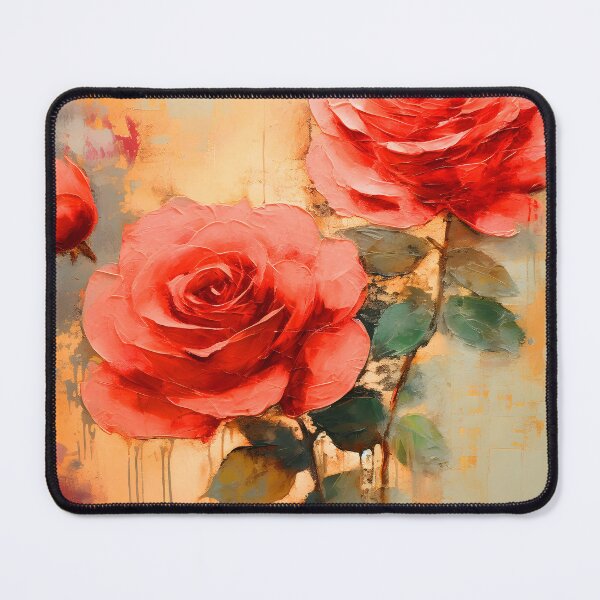 Item preview, Elegant Red-Magenta Long-Stem Roses Sophisticated Art designed and sold by DEC02.
