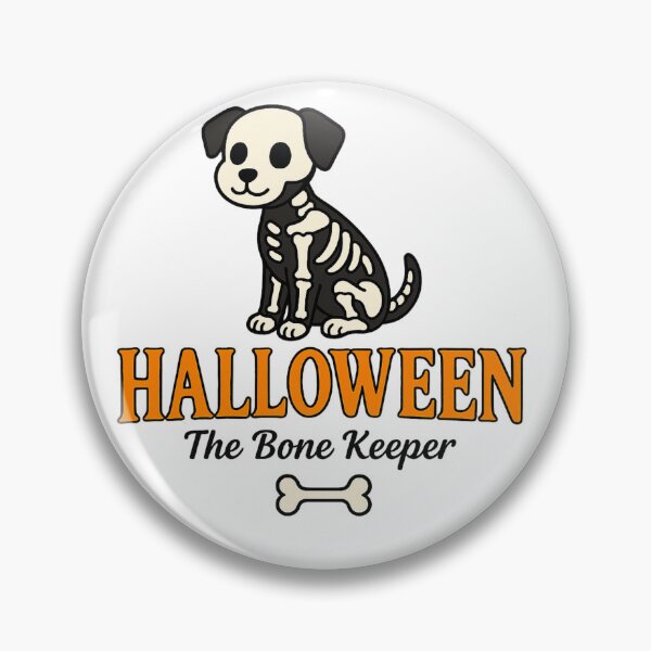 Item preview, Halloween Dog – The Bone Keeper designed and sold by RungsitDesign.