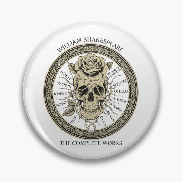Item preview, Shakespearean Skull & Rose - Hamlet and Tragedy designed and sold by Boski22.