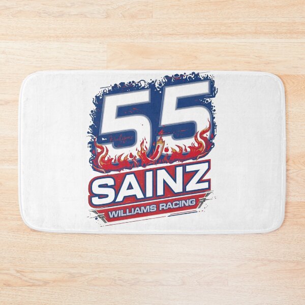 Item preview, Carlos Sainz 55 Williams Racing Fire Design – Formula 1 Fan Art designed and sold by Activity01.