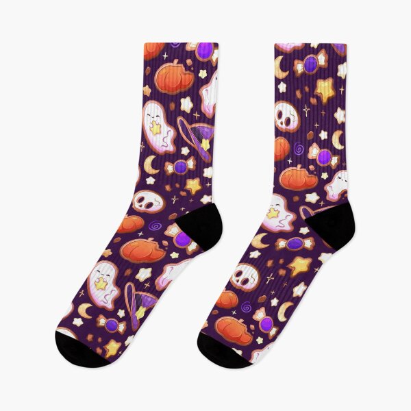 Item preview, Tricks and Treats Halloween Cookies Seamless Pattern designed and sold by heysoleilart.