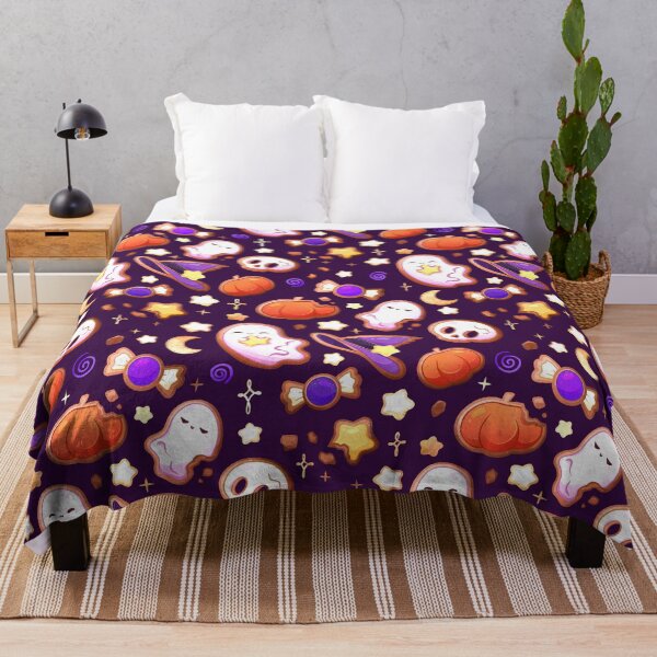 Item preview, Tricks and Treats Halloween Cookies Seamless Pattern designed and sold by heysoleilart.