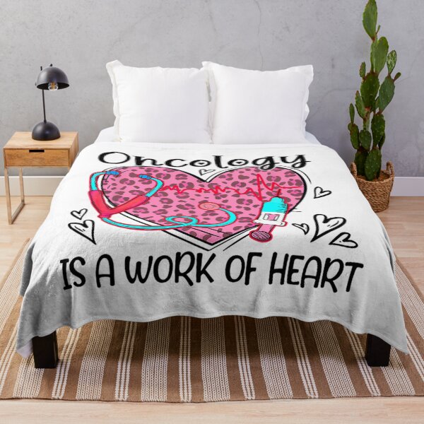 Item preview, Leopard Heart Oncology Is A Work Of Heart Nurse Valentines designed and sold by gamboubistrac.