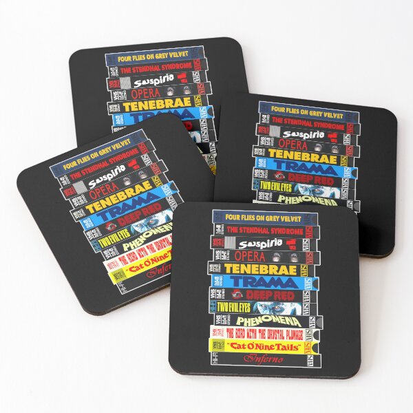 Item preview, Dario Argento VHS Movies Stack designed and sold by darklordpug.