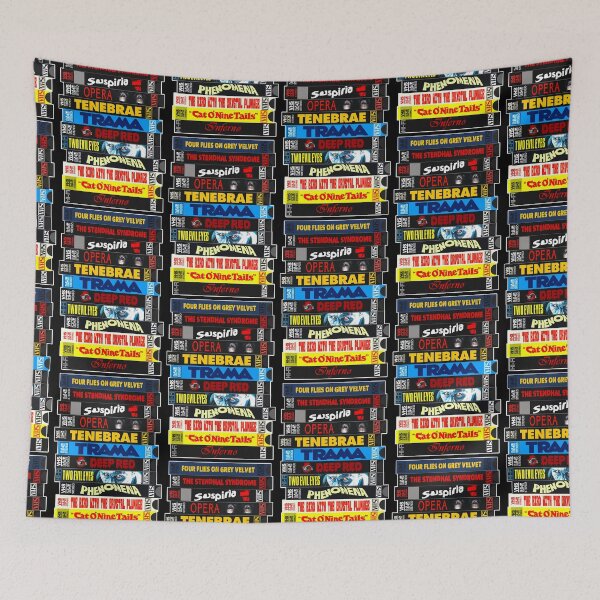 Item preview, Pila de películas VHS de Dario Argento designed and sold by darklordpug.