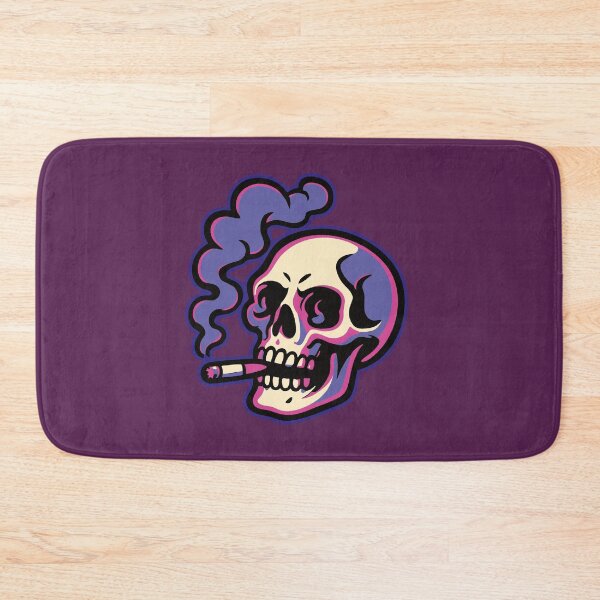 Item preview, Skull Smoking – Ashes to Ashes Pun designed and sold by Dazzlement.